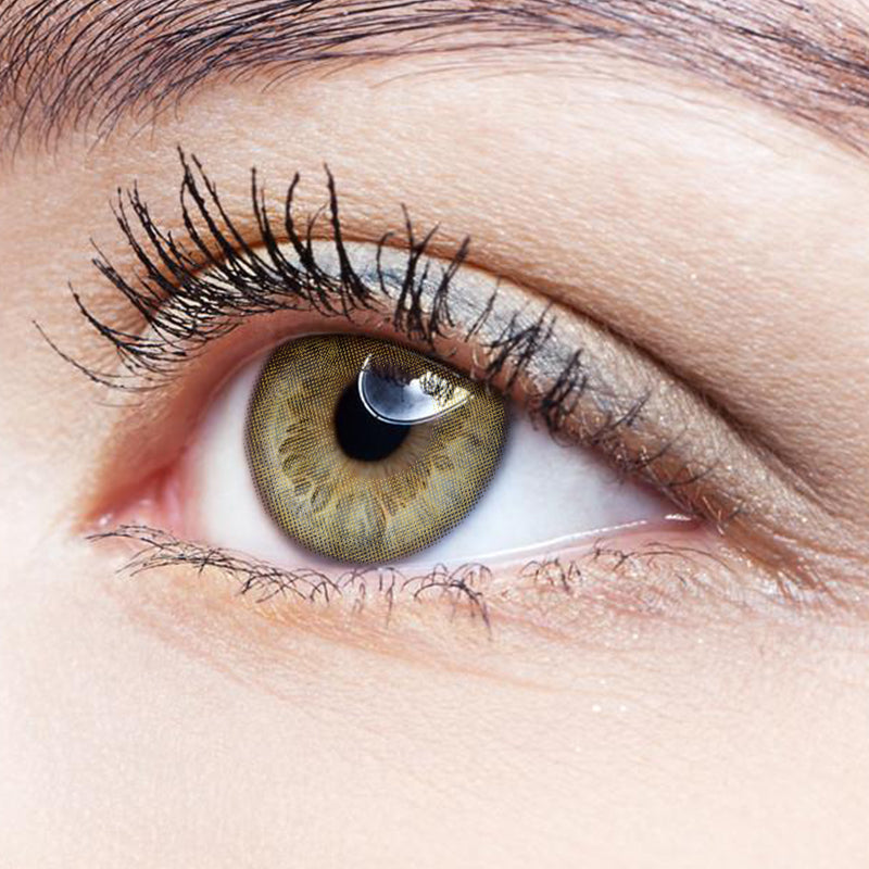 Jade Brown colored contact lenses