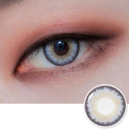 Three-color cosmetic contact lenses (12 months) colored contact lenses