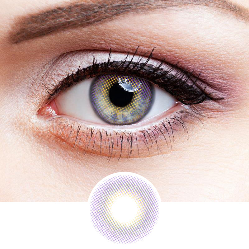 4D Highlight Purple | Moxielens Aurora Veil Colored Contacts ??Aurora Veil colored contacts | Moxielens