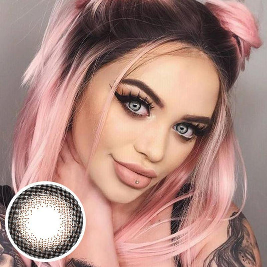 Natural Star Diamond Brown (12 months) contact lens colored contact lenses