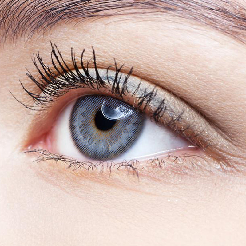 Empty Mountain Base Blue colored contact lenses
