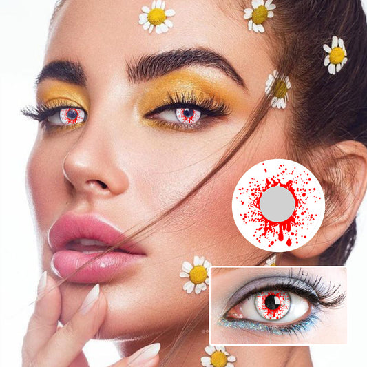 Blood Drop colored contact lenses by Moxielens