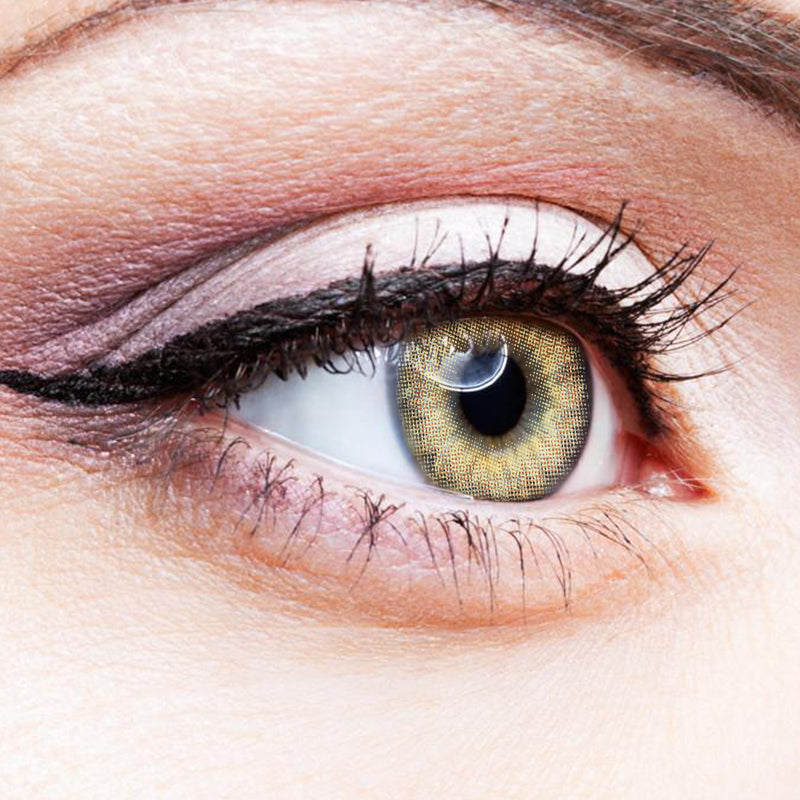 Pro Caramel Brown | Moxielens Earth Glow Colored Contacts -- Earth Glow colored contacts | Moxielens