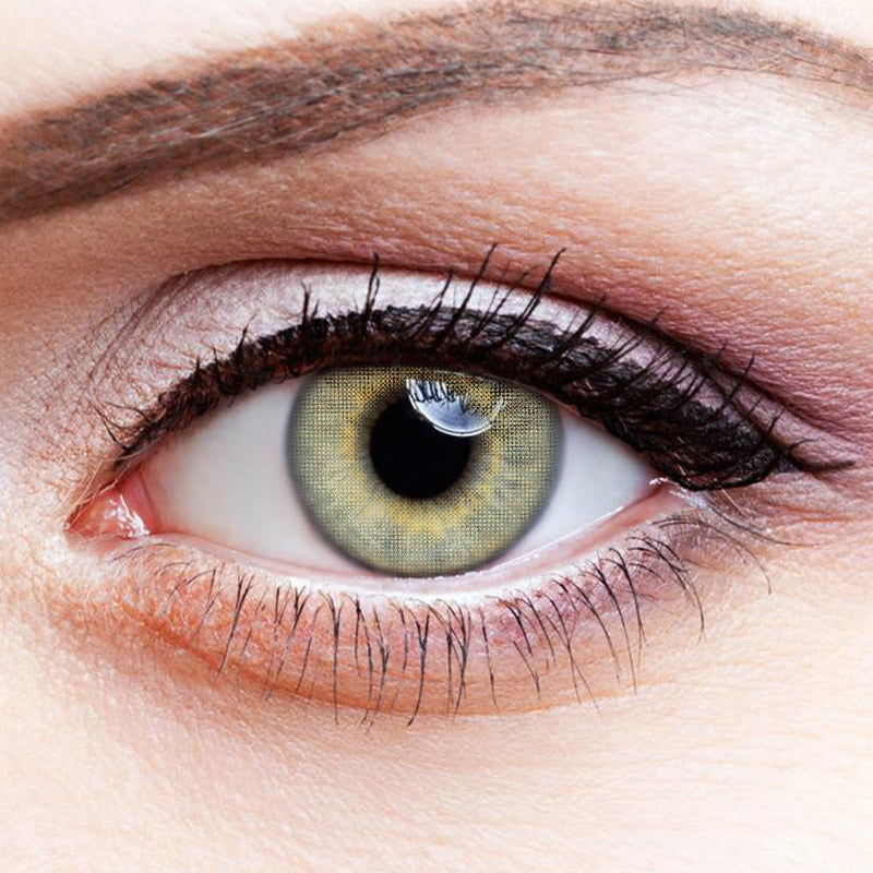 Star Pure Gray Green colored contact lenses