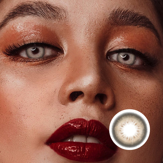 Kagome Yuzu Brown | Moxielens Earth Glow Colored Contacts