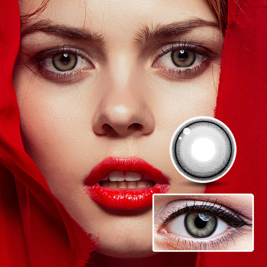 Little Black Bean colored contact lenses