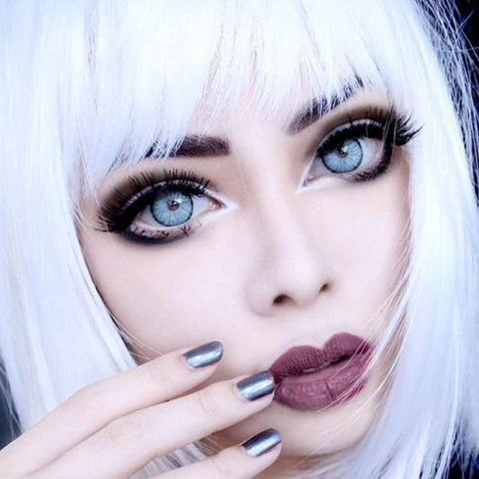 cosplay devil blue eyes (12 months) contact lens colored contact lenses