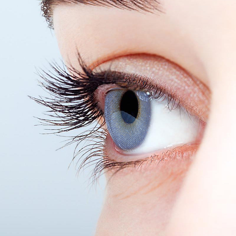 Tears Blue colored contact lenses