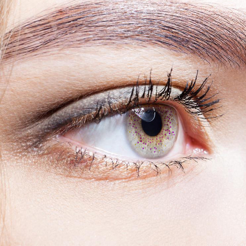 Gypsophila Grey colored contact lenses