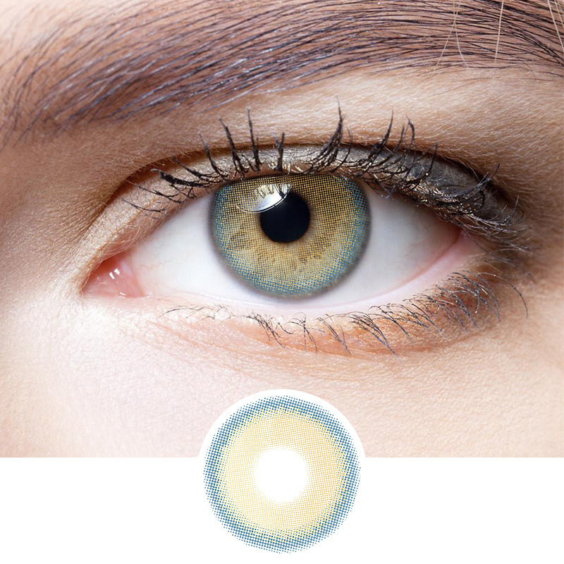 Golden Sunset | Moxielens Earth Glow Colored Contacts -- Earth Glow colored contacts | Moxielens