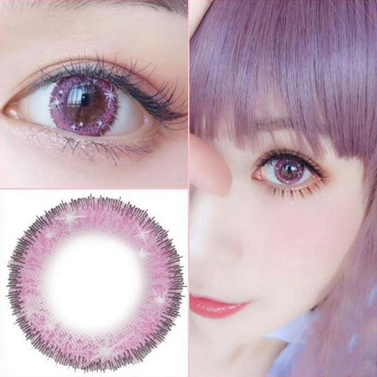 cosplay Starlight Purple (12 months) colored contact lenses