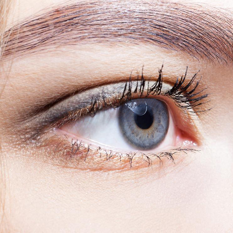 Empty Mountain Base Blue colored contact lenses