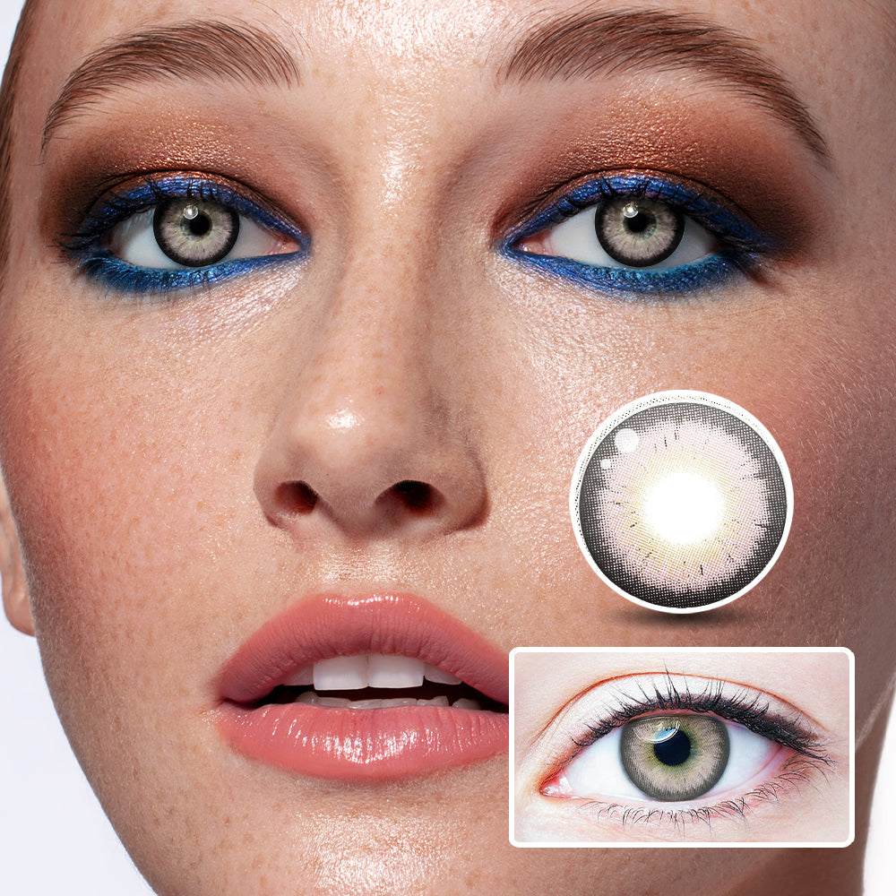 Strawberry Roll | Moxielens Rosy Bloom Colored Contacts -- Rosy Bloom colored contacts | Moxielens