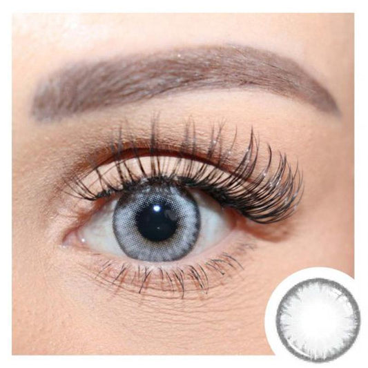 Natural models light gray (12 months) colored contact lenses