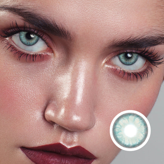 Gemstone Gray Green colored contact lenses