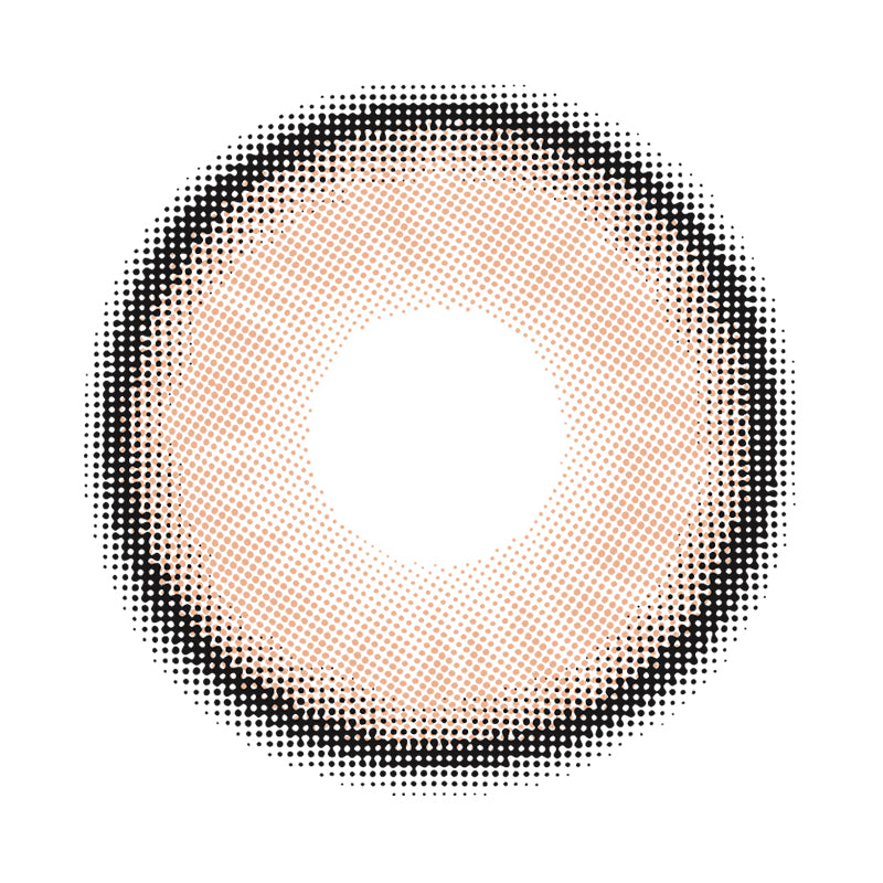 Mud Brown colored contact lenses