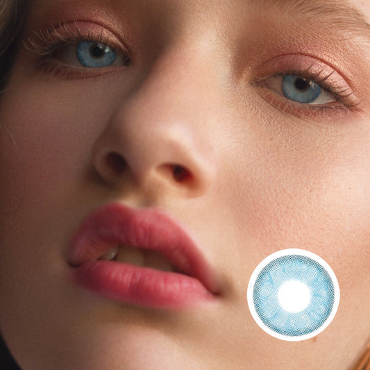 Sapphire Blue | Moxielens Ocean Mist Colored Contacts -- Ocean Mist colored contacts | Moxielens