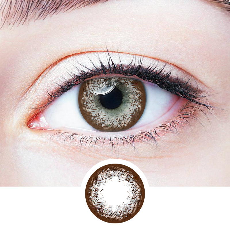 Barbie Gray colored contact lenses