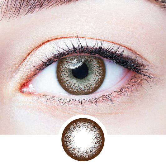 Barbie Gray colored contact lenses