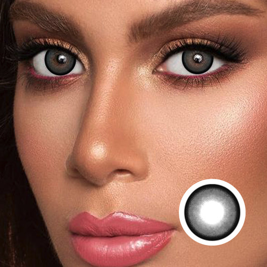 Roman Sweetheart Black | Moxielens Midnight Edge Colored Contacts -- Midnight Edge colored contacts | Moxielens