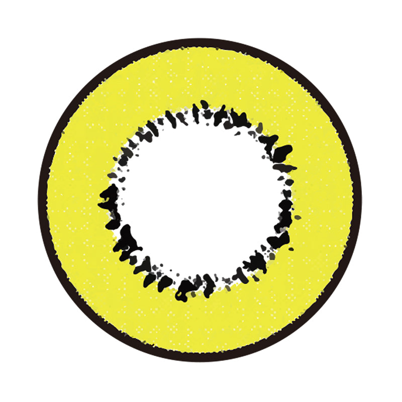 Harajuku Storm Yellow | Moxielens Fantasy FX Colored Contacts -- Fantasy FX colored contacts | Moxielens