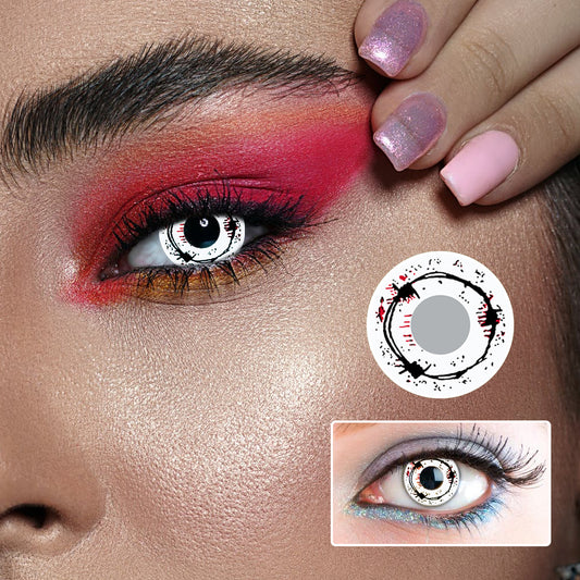 Red-Black Storm | Moxielens Fantasy FX Colored Contacts -- Fantasy FX colored contacts | Moxielens