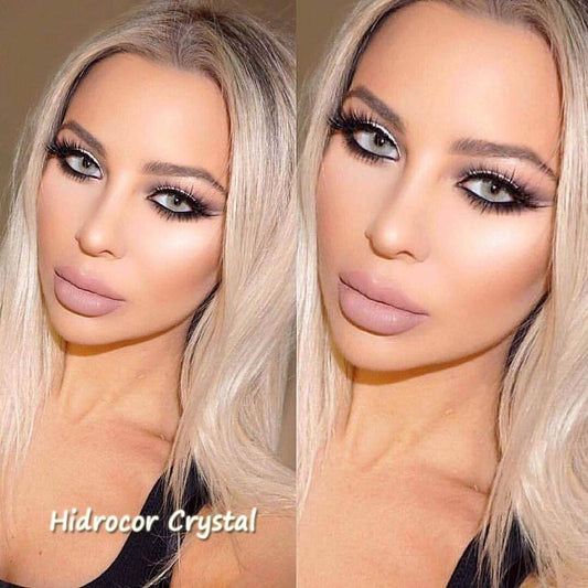 Hidrocor Crystal Prescription (12 Month) colored contact lenses