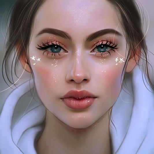 Fairy blue contact lenses (12 months) colored contact lenses