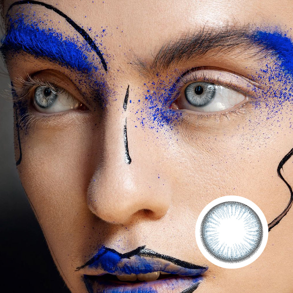 Blue Cheese-Grey | Moxielens Moonlight Colored Contacts ??Moonlight colored contacts | Moxielens