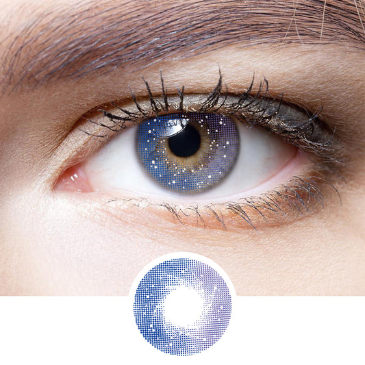 Milky Way Purple colored contact lenses