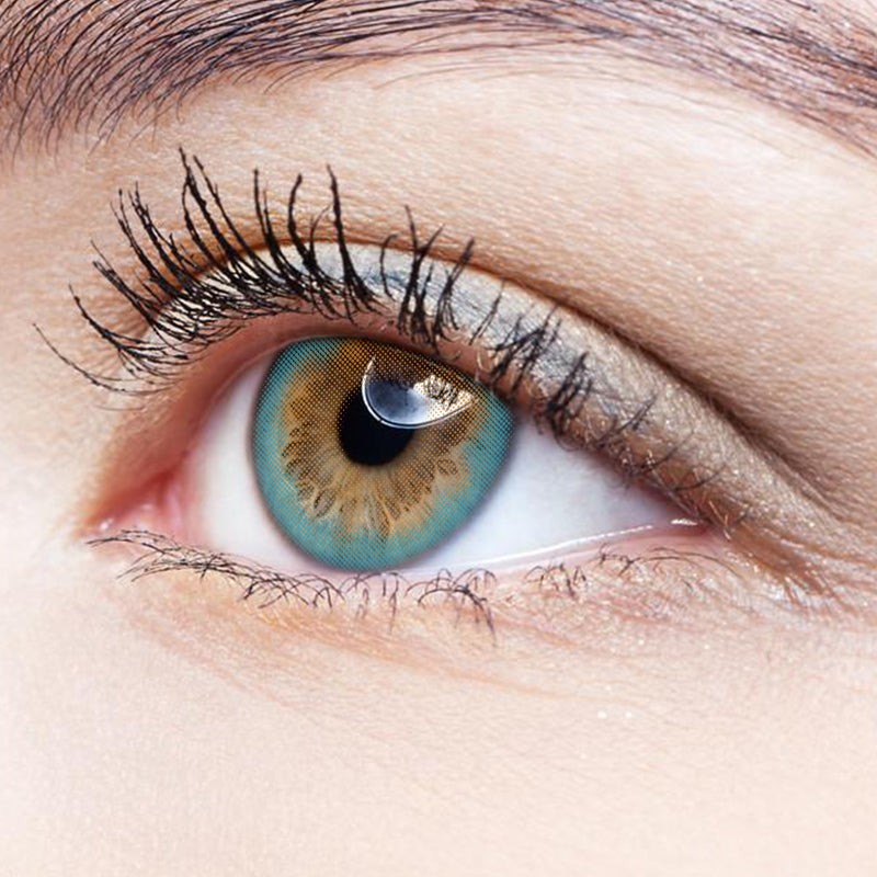 Blue In Memory colored contact lenses