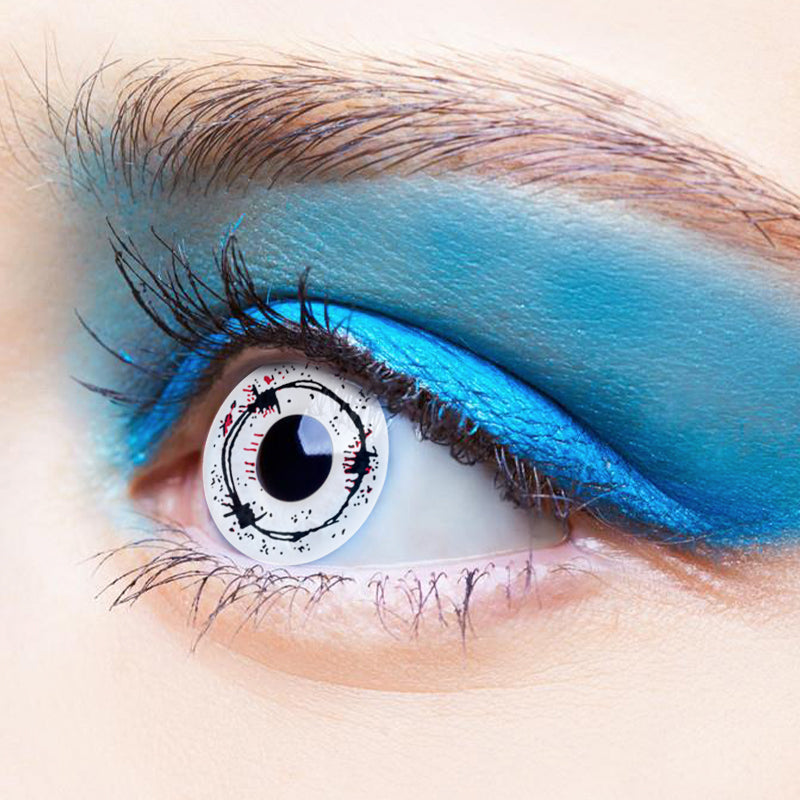 Red-Black Storm | Moxielens Fantasy FX Colored Contacts -- Fantasy FX colored contacts | Moxielens