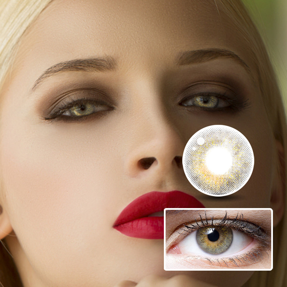 Gem Tear Brown | Moxielens Earth Glow Colored Contacts -- Earth Glow colored contacts | Moxielens