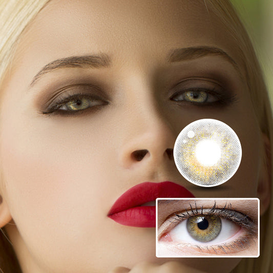 Gem Tear Brown colored contact lenses