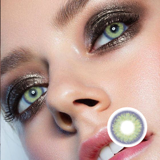 Diamond Tears colored contact lenses by Moxielens