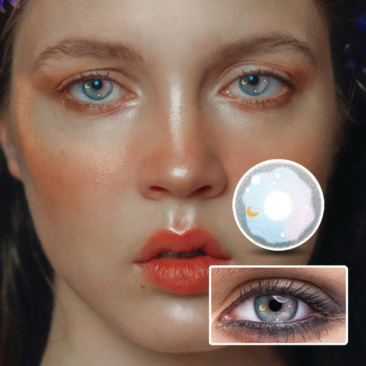 Star And Moon Gradual Change | Moxielens Signature Edit Colored Contacts -- Signature Edit colored contacts | Moxielens