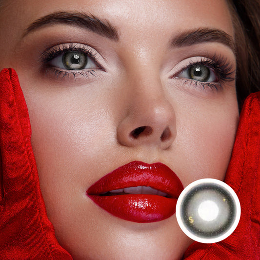 Xiaocai Mi Brown | Moxielens Earth Glow Colored Contacts -- Earth Glow colored contacts | Moxielens