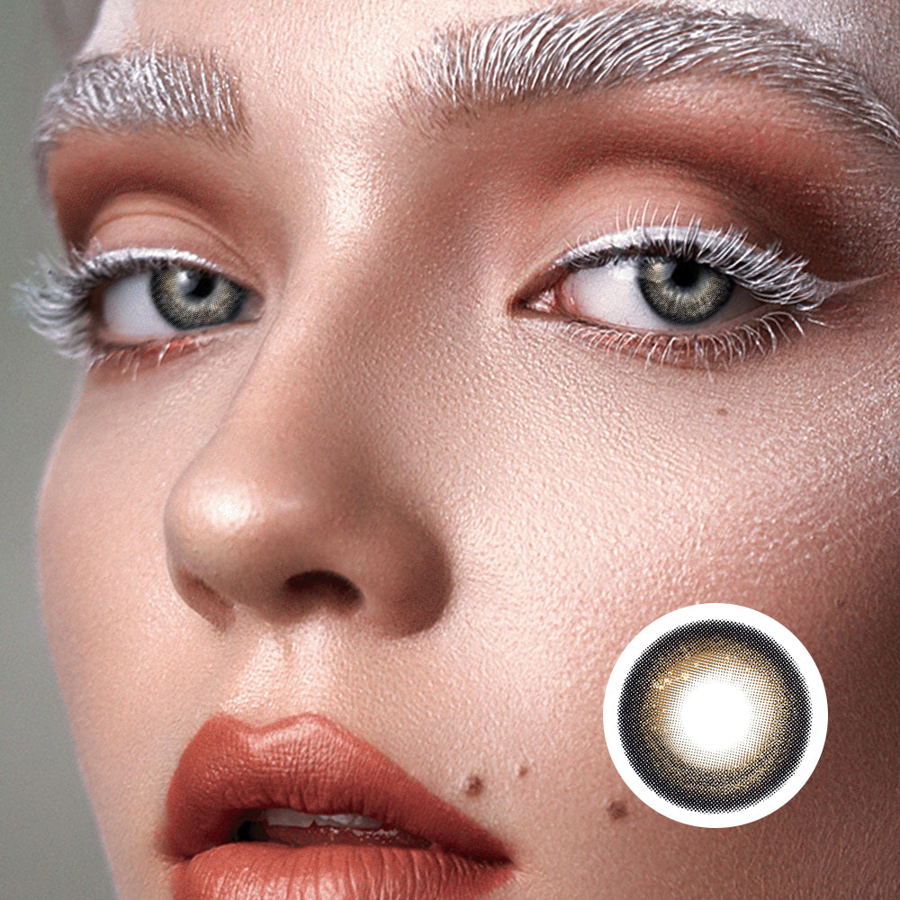 Sweetheart Beauty Brown | Moxielens Earth Glow Colored Contacts -- Earth Glow colored contacts | Moxielens