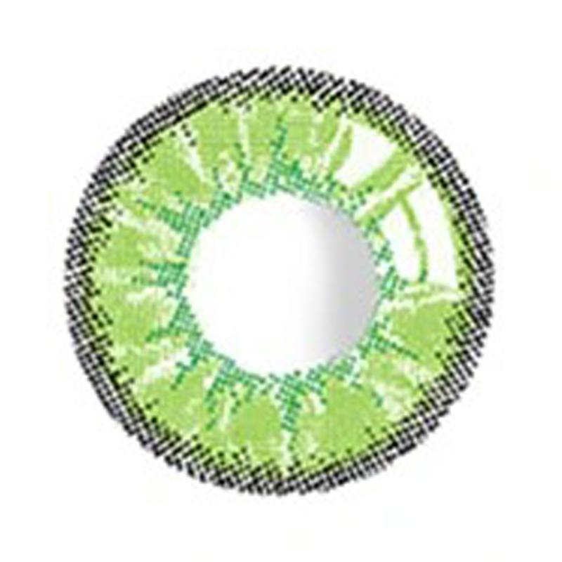 Cosplay Ice Green (12 months) colored contact lenses