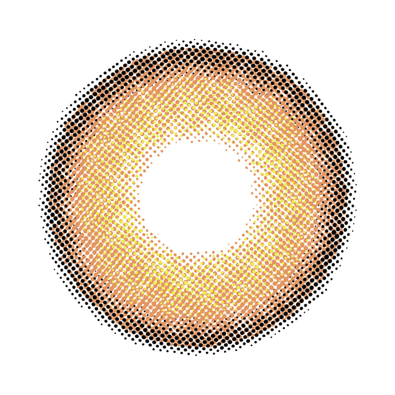 Oban Brown colored contact lenses