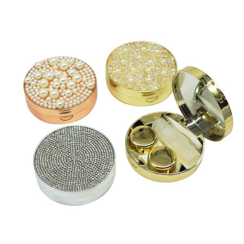 Contact lens case Contact lens companion box care box colored contact lenses