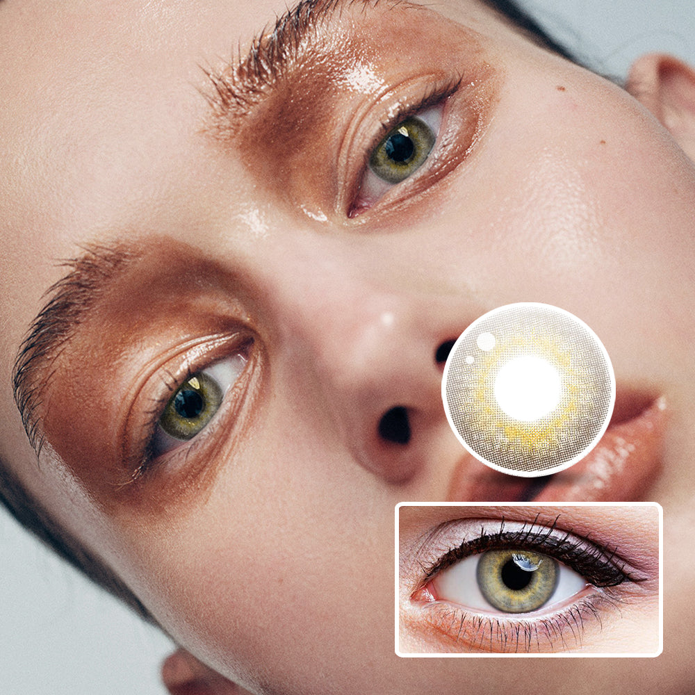 Mermaid Tears Gray colored contact lenses