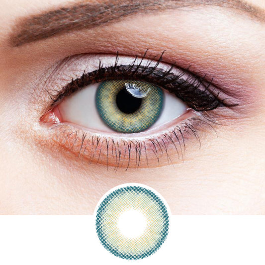 Sri Lanka Green colored contact lenses