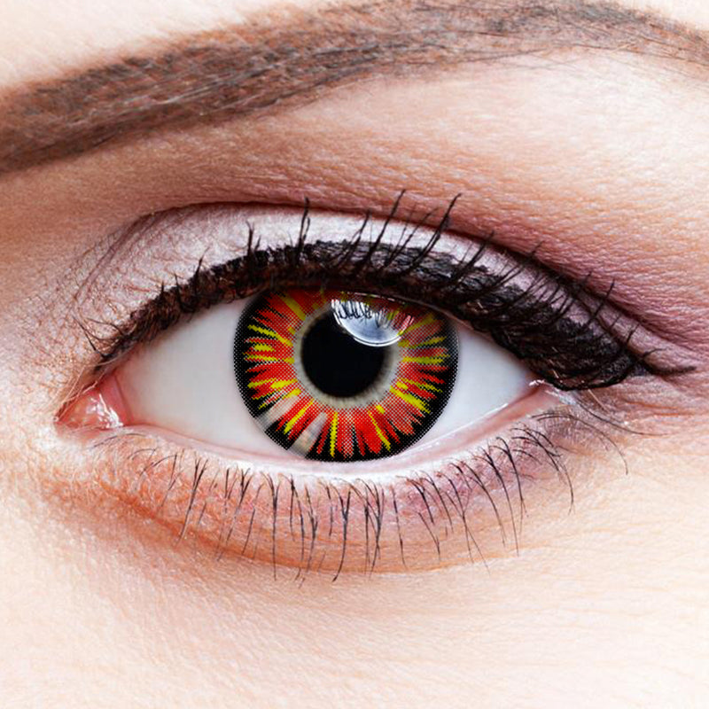 Fireflam Red | Moxielens Fantasy FX Colored Contacts ??Fantasy FX colored contacts | Moxielens