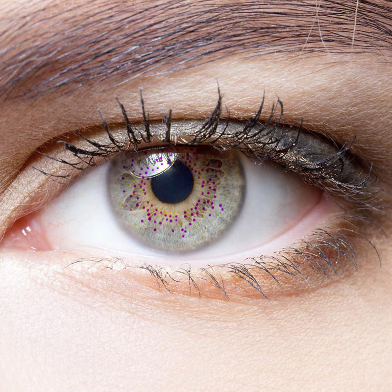 Gypsophila Grey colored contact lenses