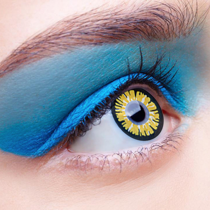 Yellow Knight | Moxielens Signature Edit Colored Contacts -- Signature Edit colored contacts | Moxielens
