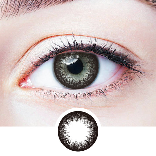 Big Eyes Black colored contact lenses