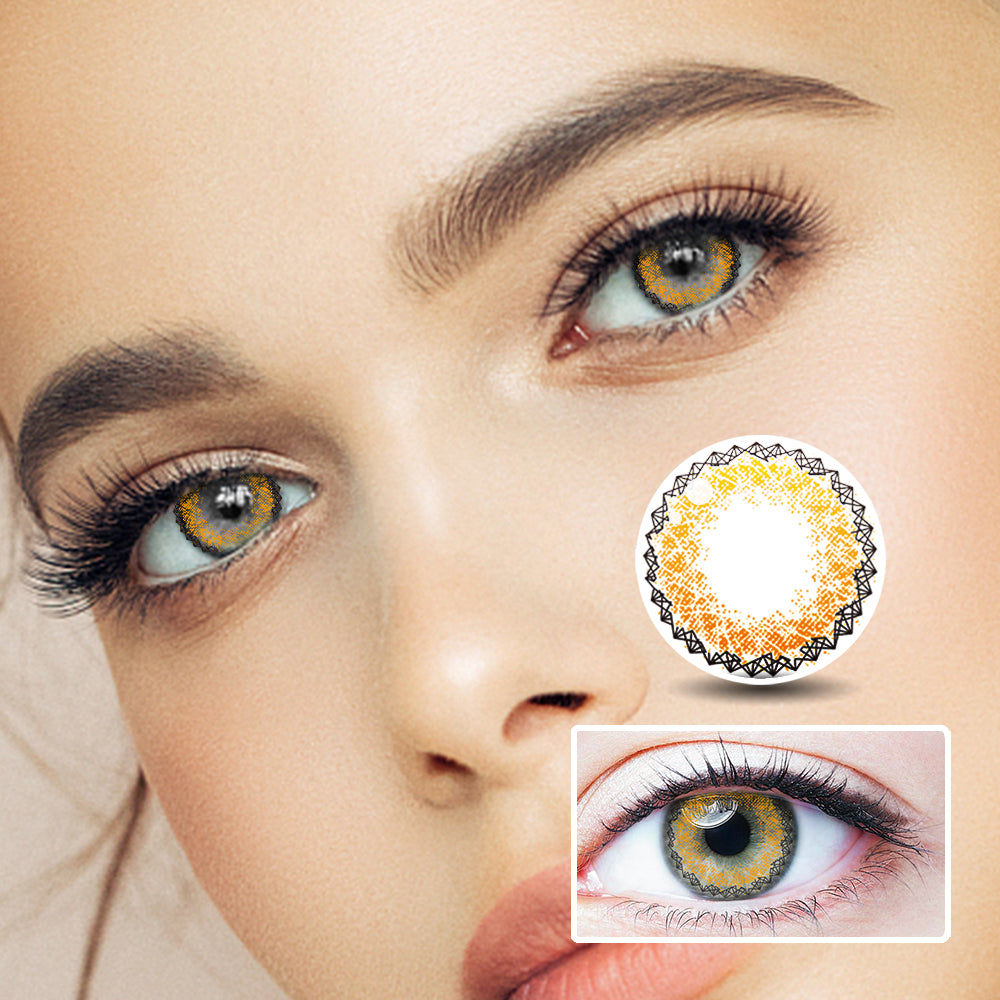 Muse Brown | Moxielens Earth Glow Colored Contacts -- Earth Glow colored contacts | Moxielens