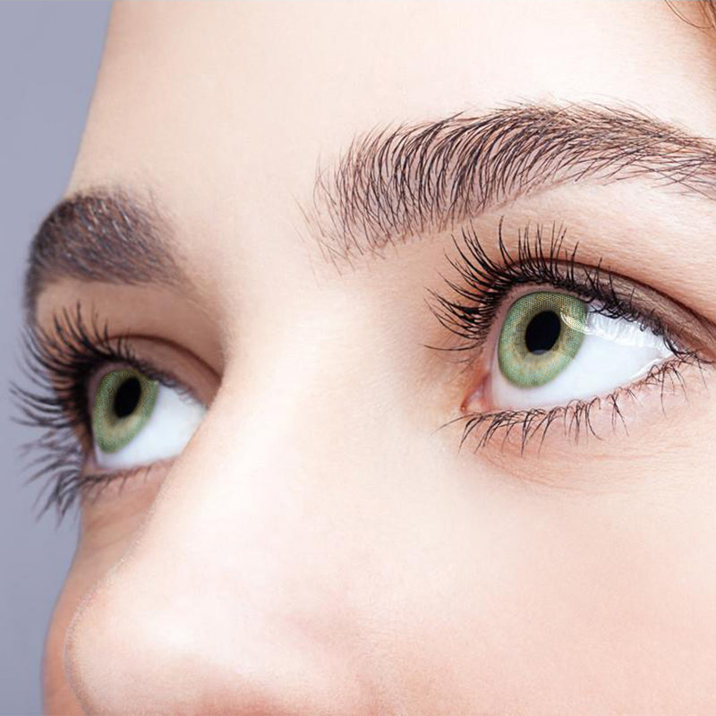 Basil Leaves Green colored contact lenses