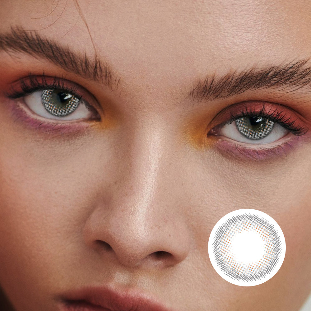 First Clear Grey | Moxielens Moonlight Colored Contacts -- Moonlight colored contacts | Moxielens
